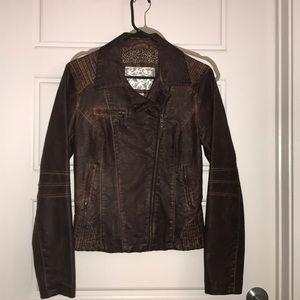 leather jacket
